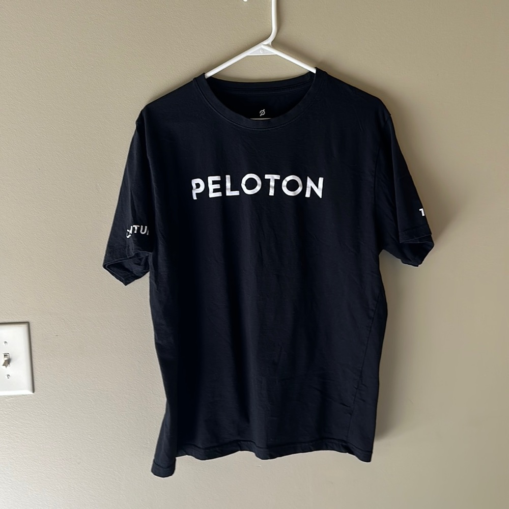 Peloton Century Black Tshirt Size XL